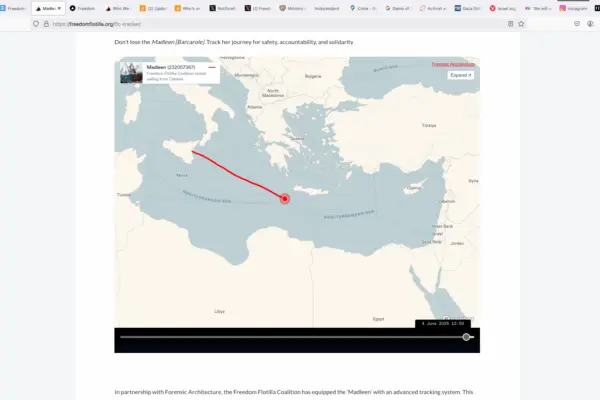 Madleen Tracker: Εξελίξεις και Εφαρμογές στον Τομέα του Εντοπισμού