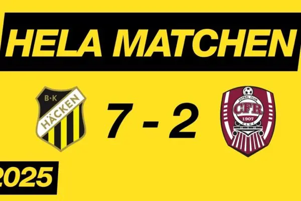 Häcken – CFR Cluj: Μάχη για Πρόκριση στην Ευρώπη