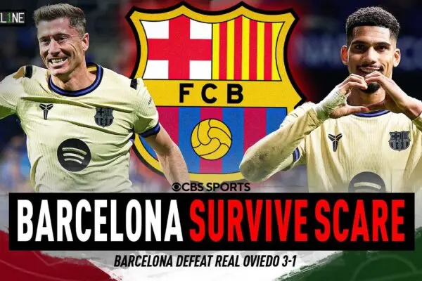 Ανάλυση του αγώνα Oviedo vs Barcelona image 1