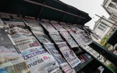 πρωτοσέλιδα εφημερίδων — GR news