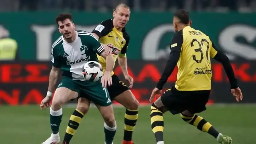 panathinaikos f.c. vs aek athens f.c. standings — GR news