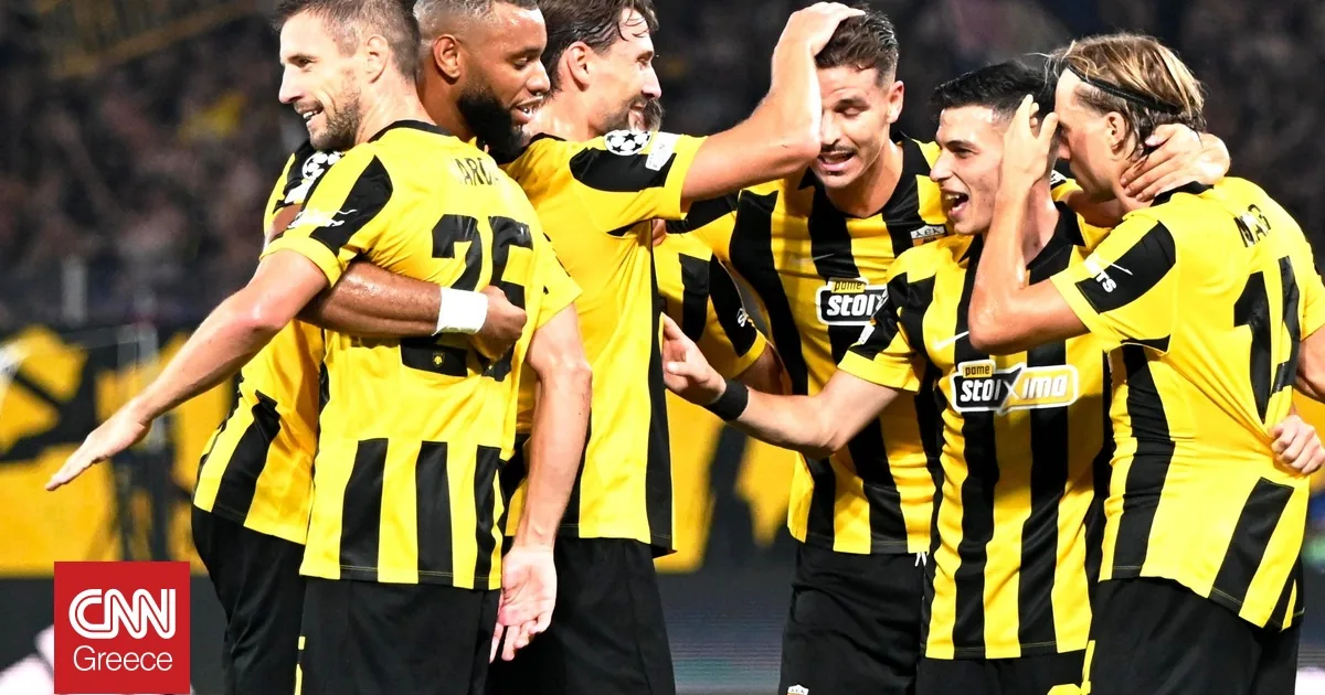 ΑΕΚ: Επιστροφή στην ελίτ του Champions League με εμφατική νίκη