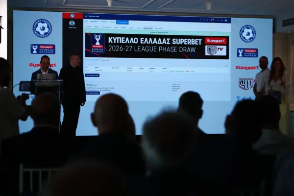 Κύπελλο Ελλάδας: Ανακοινώθηκαν τα ζευγάρια και το πρόγραμμα της League Phase